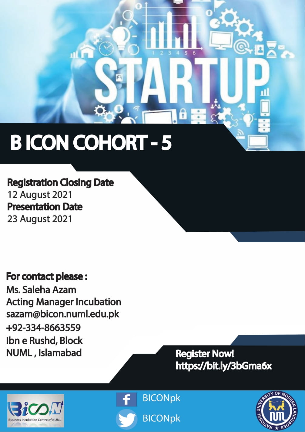 Cohort-5 for Business Idea Registration at BICON