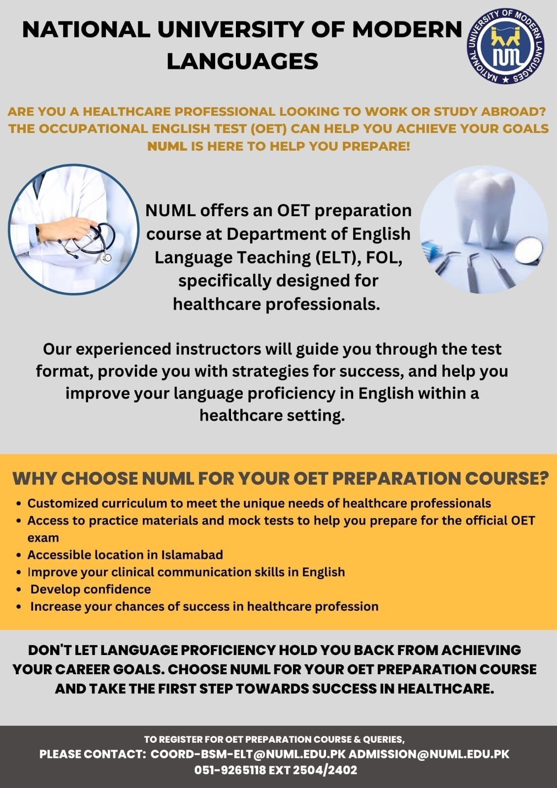 OET Preparation Course