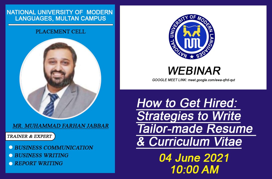 Webinar: How to Get Hired