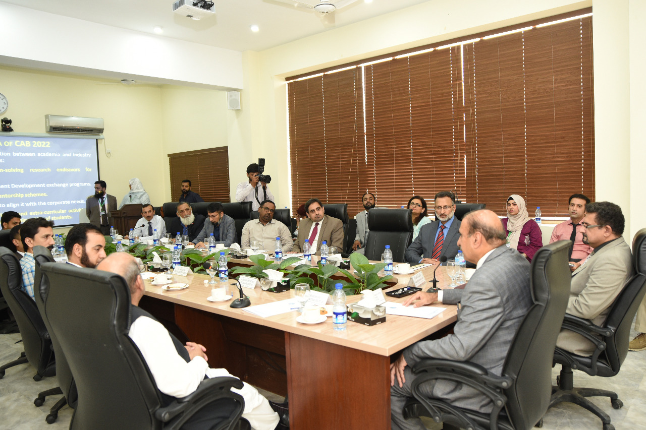 3rd Corporate Advisory Board (CAB) meeting was organized by the Department of Management Sciences