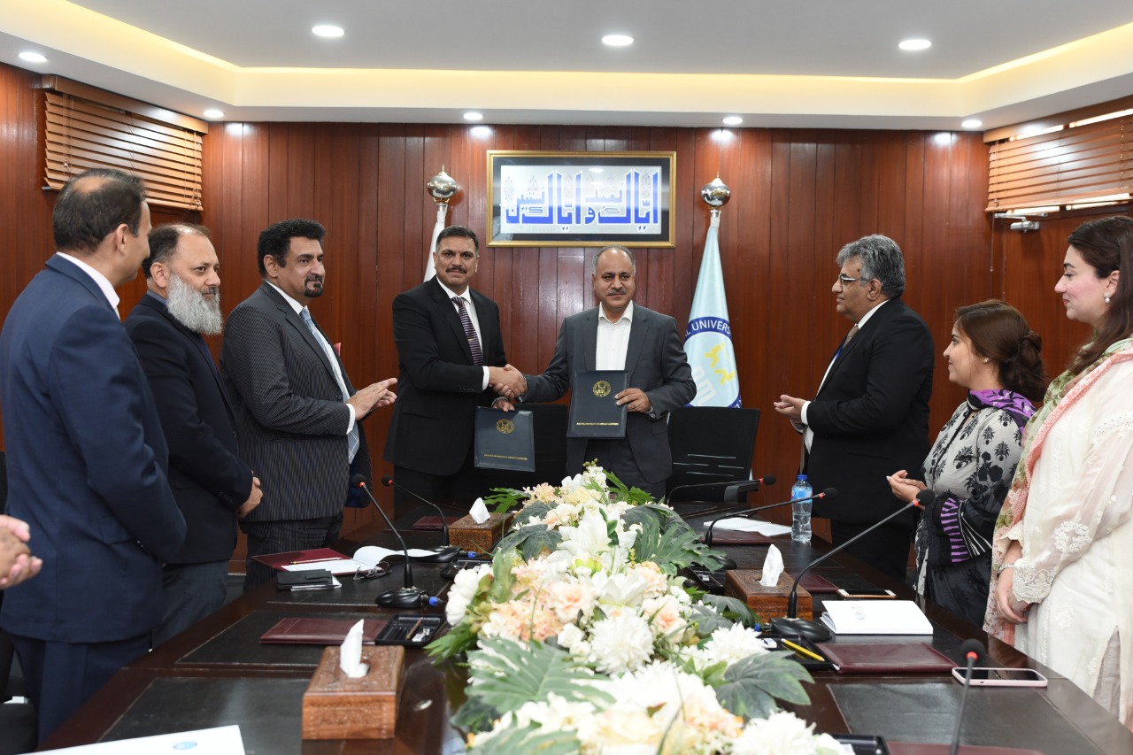 MOU between NUML and The Diabetes Centre (TDC) Islamabad