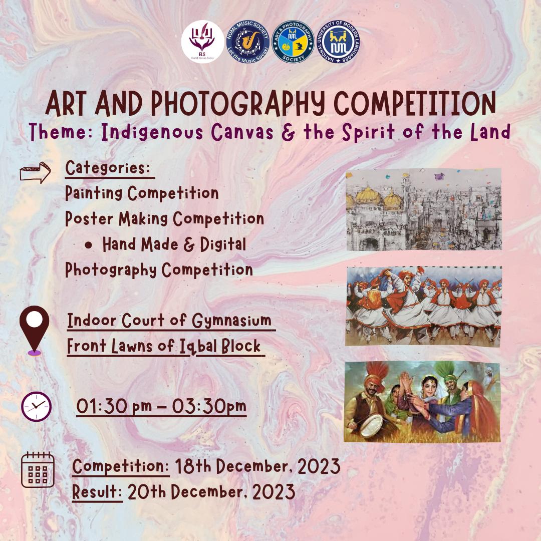 Art and Photography Competition on 18th Dec, 2023